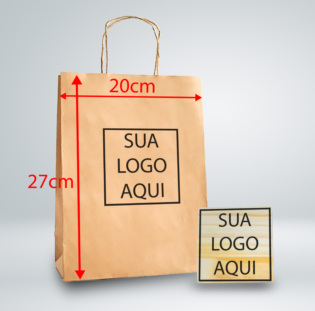 Carimbo Personalizado para sacola e embalagens