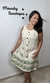 VESTIDO REGATA OFF COM ESTAMPA VERDE ( GG ) - Mandy Boutique