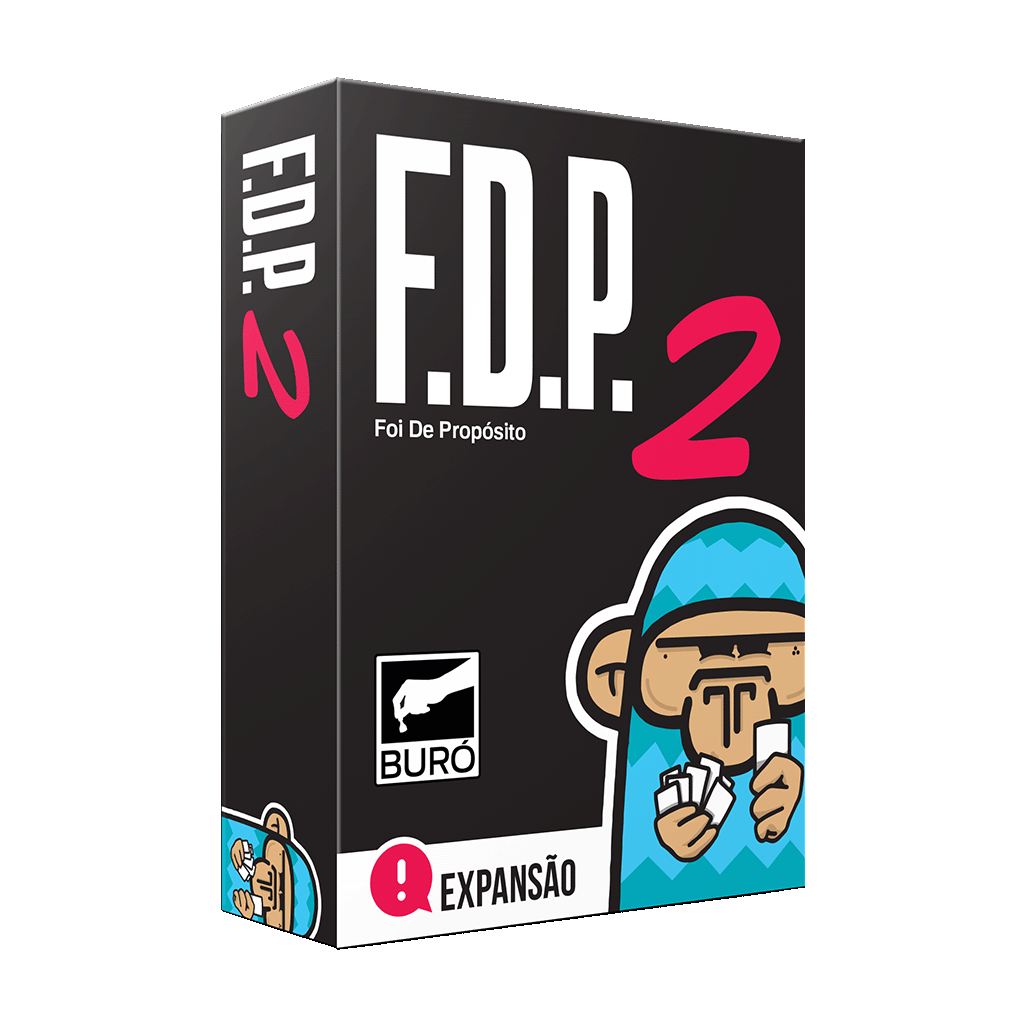 Kit fdp + Expansões fdp 2 ao 6 Foi de Proposito Jogo de Cartas