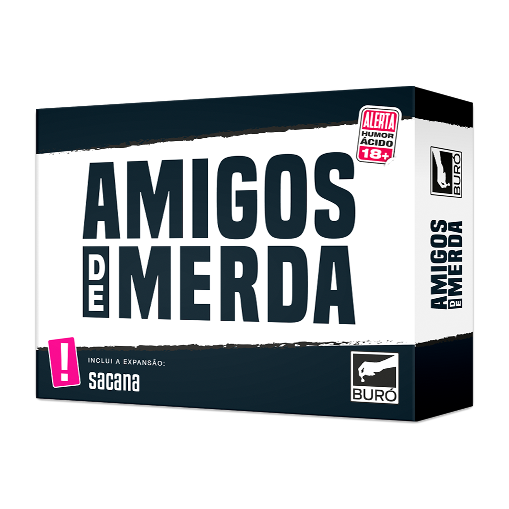 Amigos de Merda: o jogo de cartas para acabar com amizades