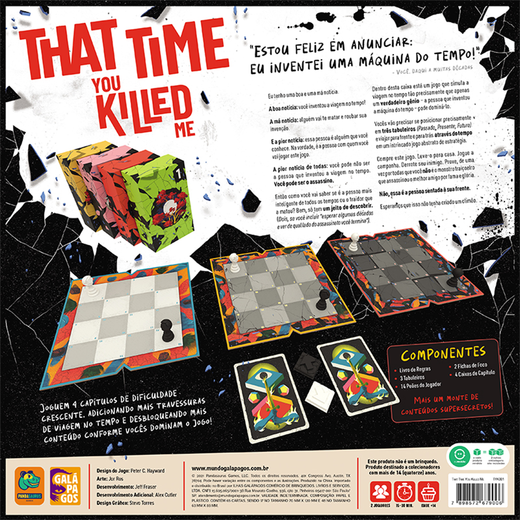 That Time You Killed Me: Jogos Pandasaurus - Jogos de tabuleiro