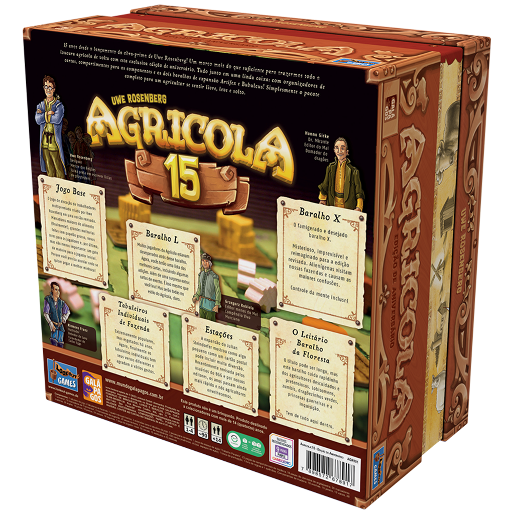 Agricola - Edição de Aniversário de 15 Anos - Toca do Tabuleiro