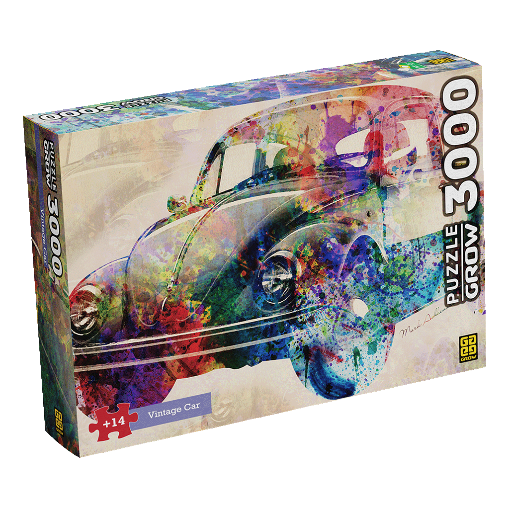 Puzzle 3000 peças Vintage Car - Loja Grow