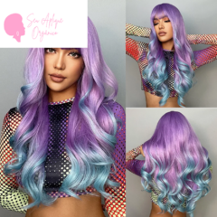 Perucas Femininas Longas e Curtas várias cores Lace Wig - comprar online