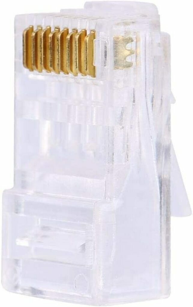 Conectores RJ45 CAT6 para cable LAN (UTP) 100 unidades