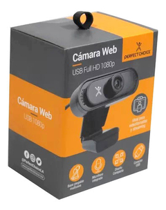 Camara Web Full HD 1080p Negra Perfect Choice PC-320494 - comprar en línea