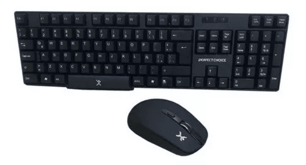Kit teclado y mouse inalambrico perfect choice hotsell
