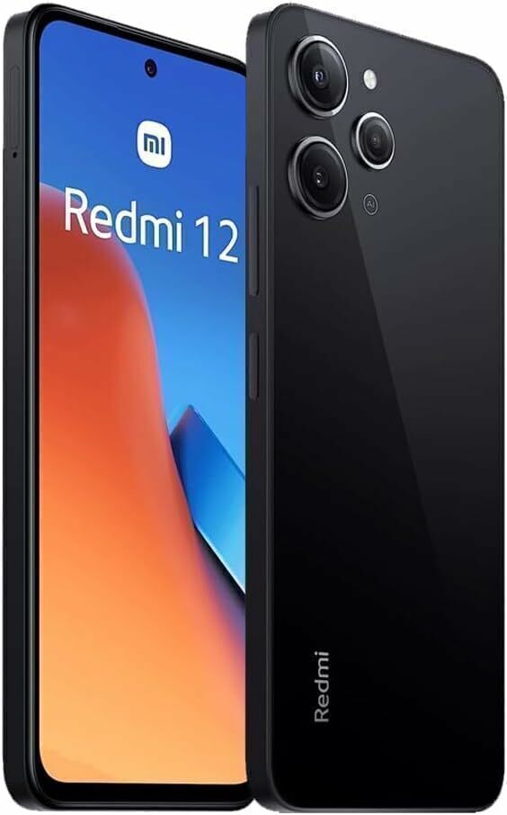 Comprar Xiaomi Redmi 12 8GB + 256GB Midnight Black Móvil libre · Hipercor