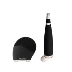 Silicone Brush Black + Microdiamond Wireless