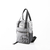 MOCHILA PETIT STANFORD RECTANGULAR GRIS MELANGE - comprar online