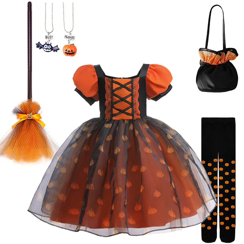 Fantasia Hallowen Infantil Menina