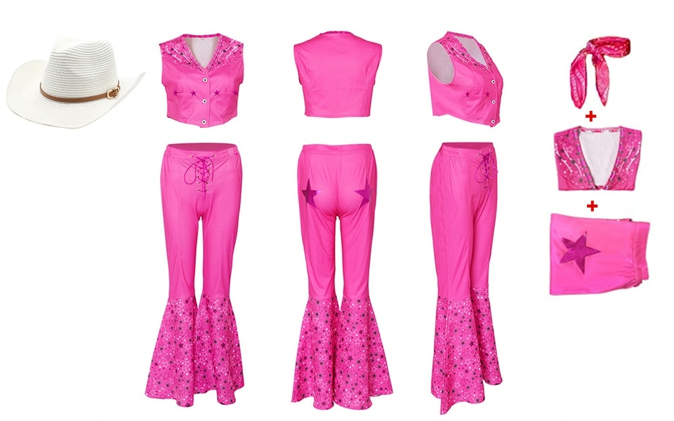 Conjunto Infantil Barbie Menina Roupa Fantasia Barbie Menina