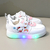 Tênis Infantil Hello Kitty LED - Vem e Vai Infantil