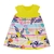 Vestido Infantil Jardim Floral Casual Simples Menina Princesa 4 Ao 12 Anos - Kafashion