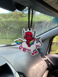 Aromatizante Deadpool Unicor(Carro e Guarda-Roupa)