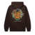 Casaco Moletom Anti Social Social Club Biome Hoodie 'Brown'