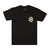 Camiseta Anti Social Social Club x Fragment Design Yellow Bolt Tee 'Black'