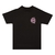 Camiseta Anti Social Social Club x Fragment Design Pink Bolt Tee 'Black'