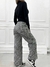 Jean Wide Leg Animal Print Emelda - tienda online