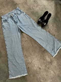 JEAN DENIM STRASS