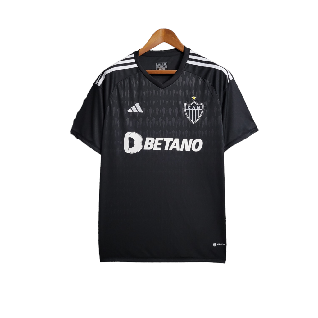 Camiseta Camisa Soccer Futebol Masculina Preto