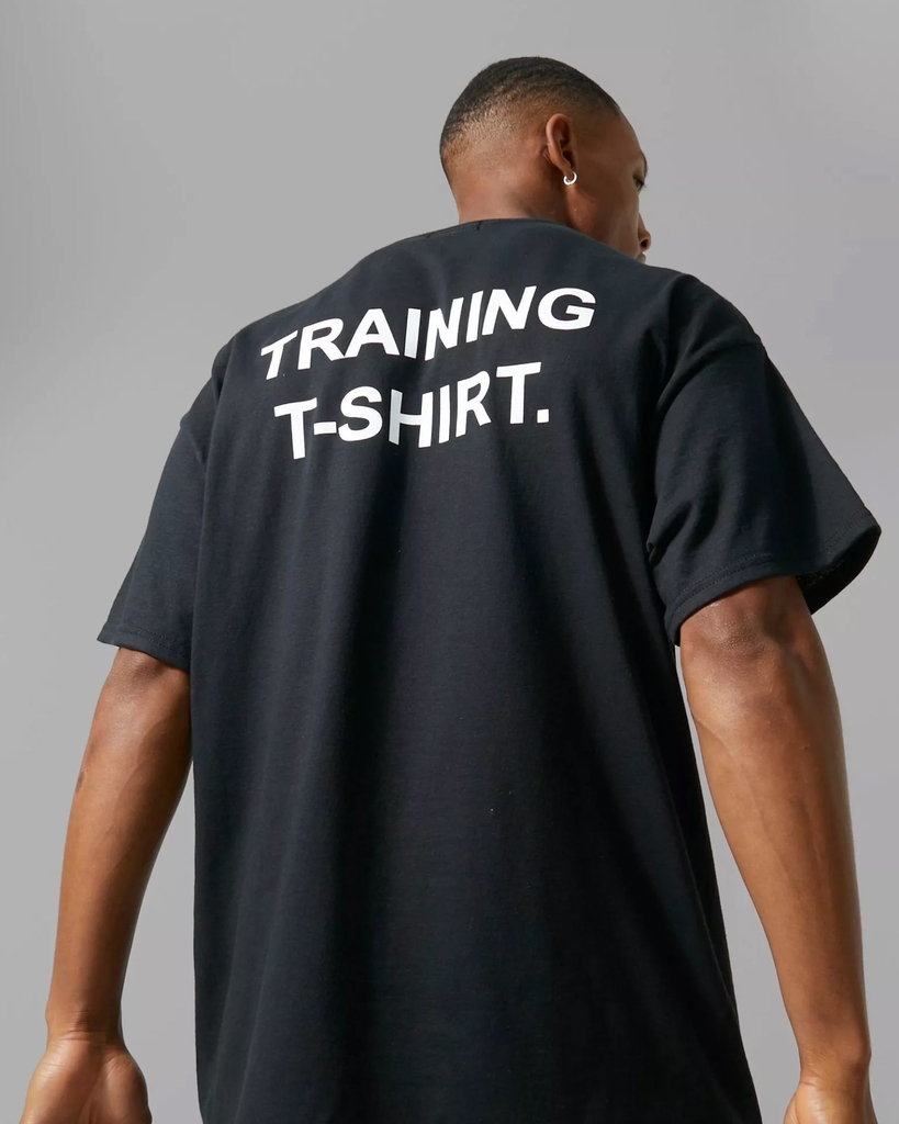 Camiseta Training T-SHIRT Preta - Corvus Fit wear