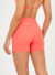 SHORT ALTO GIRO ETERNO CÓS ALTO CORAL INTENSO SH1082C - wolfitco | Moda Fitness