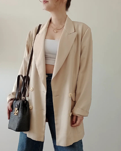 Blazer Alongado Capuccino (G) - loja online