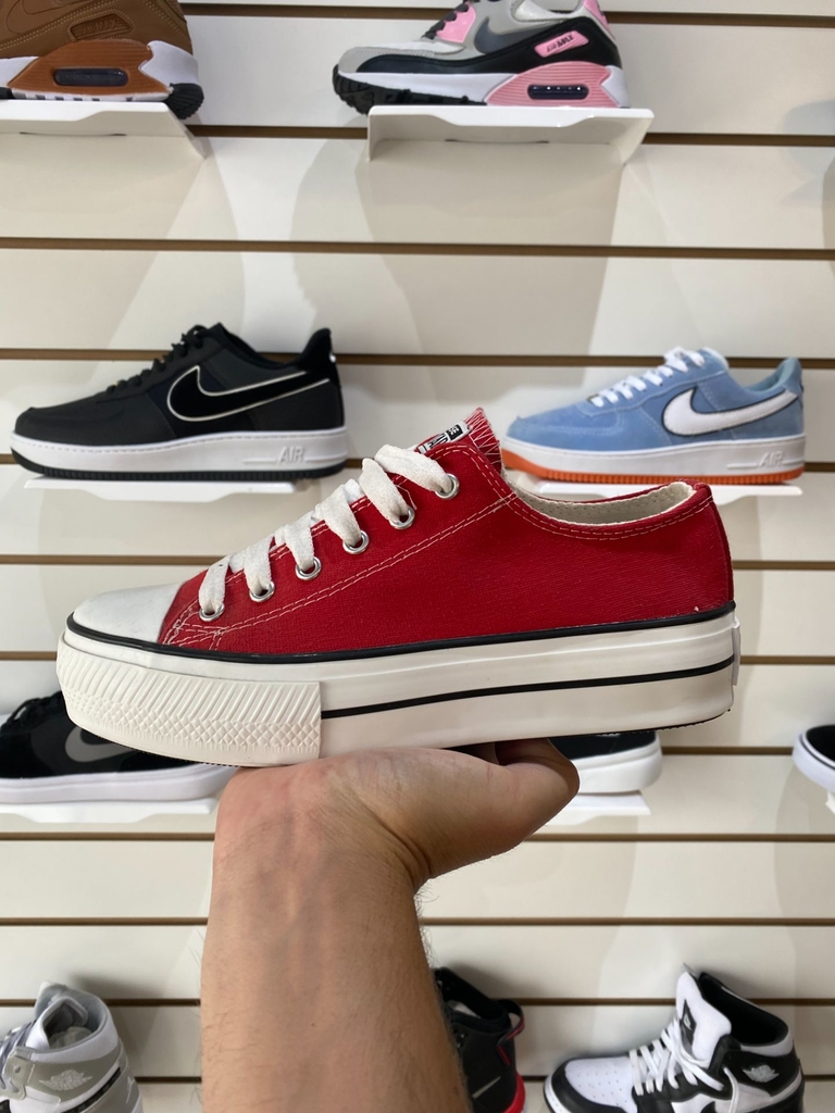 CONVERSE PLATAFORMA ROJAS - Comprar en TandilShoes