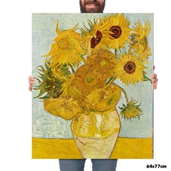 Quadro Decorativo Vincent Van Gogh os Girassóis - loja online