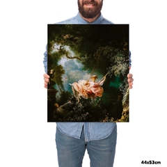 Quadro Decorativo Jean Honoré Fragonard O Balanço - loja online