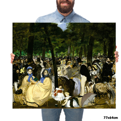 Quadro Decorativo Edouard Manet Música nas Tulherias - loja online