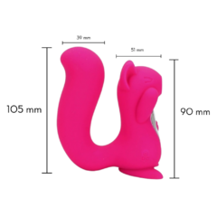 SUGADOR E VIBRADOR ESQUILO SEGREDOS - PREMIUM RECARREGAVEL - comprar online