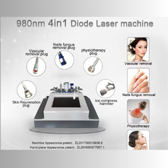 EQUIPO PORTATIL LASER DIODO VASCULAR 980nm - 4 EN 1 30W, 980nm