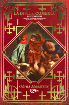 Obras maestras La divina comedia - Dante Alighieri Libro Nuevo