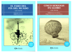 Julio Verne El Faro del Fin del Mundo y Cinco Semanas en Globo Pack de Dos Libros - Libro Nuevo