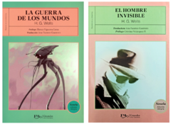 George Wells La Guerra de los Mundos y El Hombre Invisible Pack Dos Libros - Libro Nuevo