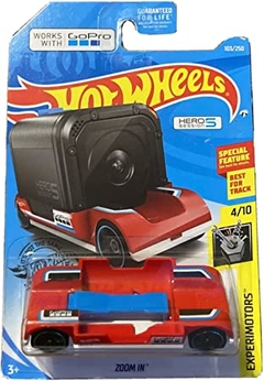 Hot Wheels Zoom In Rojo Serie Experimotors Nuevo