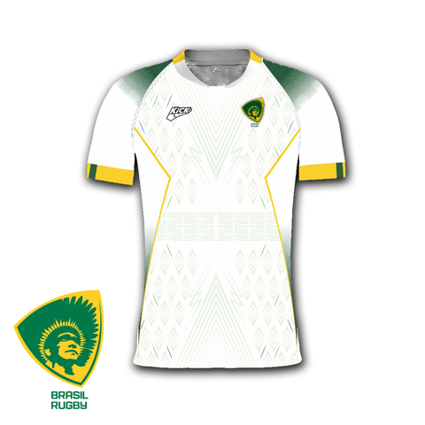 Camisa Topper Rugby Brasil Away 2017 Feminina - Verde