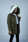 Parka Piel Natural - G5081 - tienda online