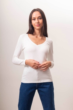 Remera Vivi V - TM21522 - VOV JEANS