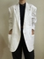 Blazer Yves Saint Laurent Vintage Branco