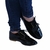 Sapato Oxford preto bico redondo Sapato Oxford