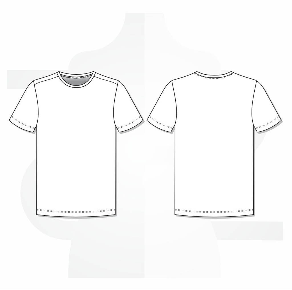 Molde Camiseta masculina fit manga curta CMM027
