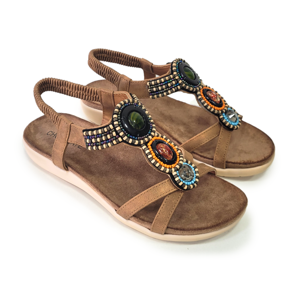 Sandalias 2101914 Chocolate El Mercado de Zapatos