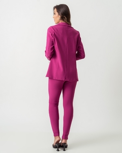 MAXI BLAZER MONIQUE - FÚCSIA - Miss Pink