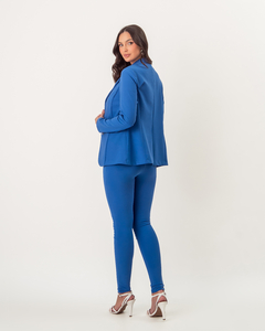 MAXI BLAZER MONIQUE - AZUL - loja online