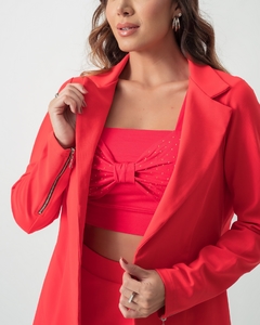 MAXI BLAZER MONIQUE -VERMELHO - comprar online