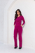 WIDE LEG BIANCA EM MOLETINHO - FUCSIA - loja online