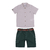 Conjunto Masculino De Camisa De Linho Verde Paraiso 14060 - comprar online